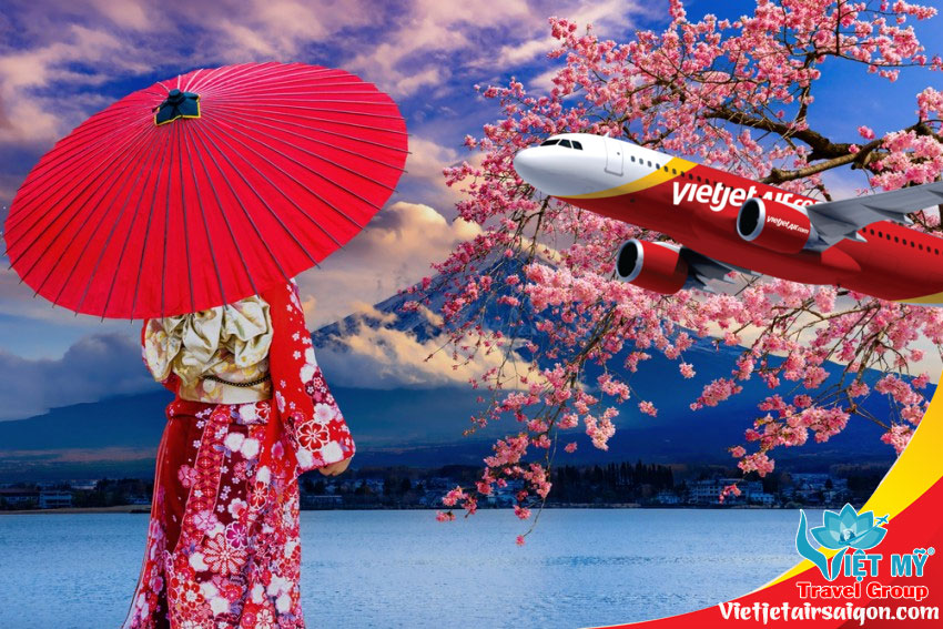 Bay Nhật siêu tiết kiệm với Vietjet Air