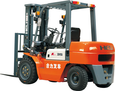 Xe nâng HELI diesel K series  - tải trọng nâng 2-3,5 tấn