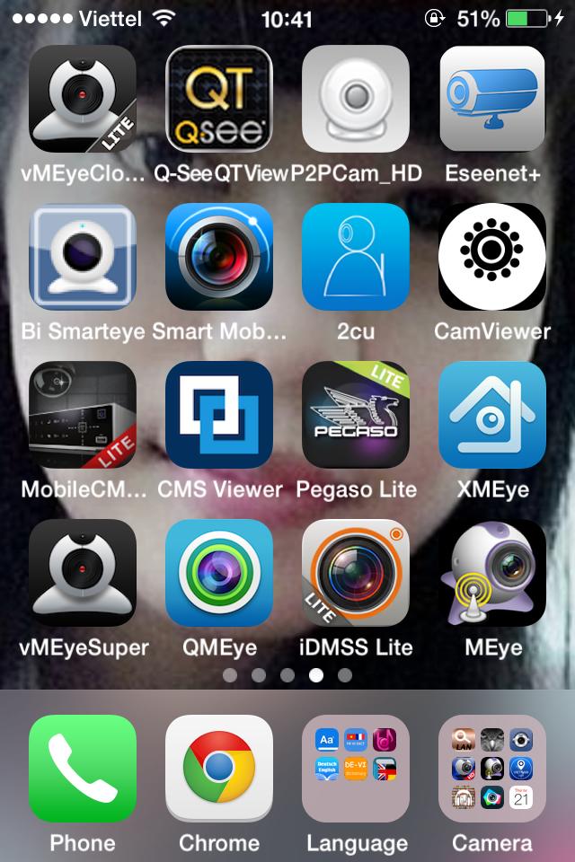 Phần mềm xem camera trên điện thoại iPhone, SamSung, Android...