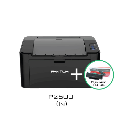Bộ combo máy in Pantum P2500 + Mực in PC210