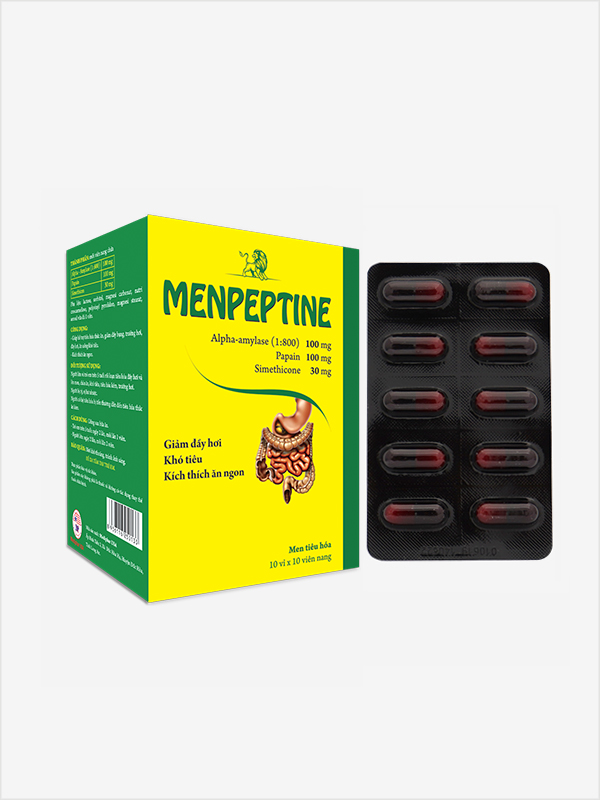 Men tiêu hóa Menpeptine