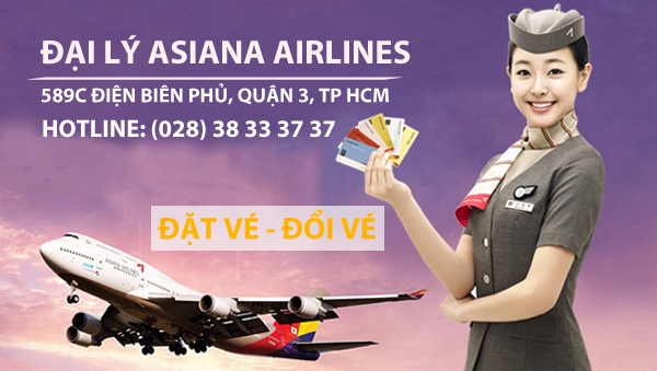 Vé máy bay đi Hàn Quốc giá rẻ - Asiana Airlines
