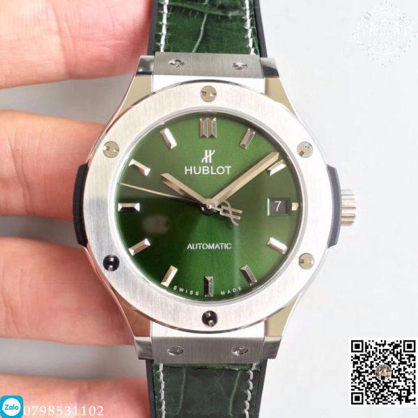 Đồng Hồ Hublot Fake Classic Fusion Green