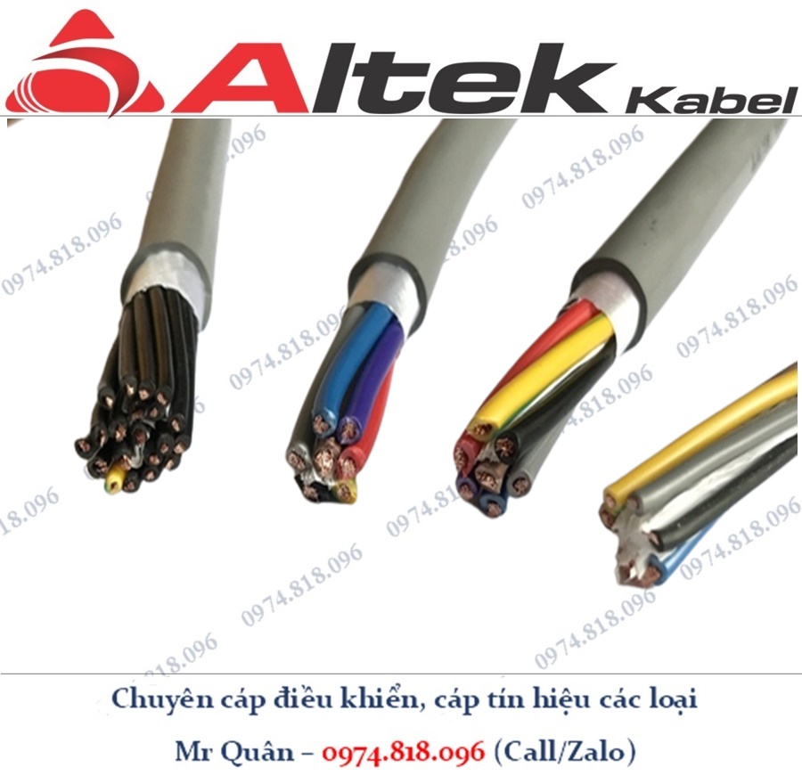Cáp điều khiển CT-500, SH-500 Altek Kabel