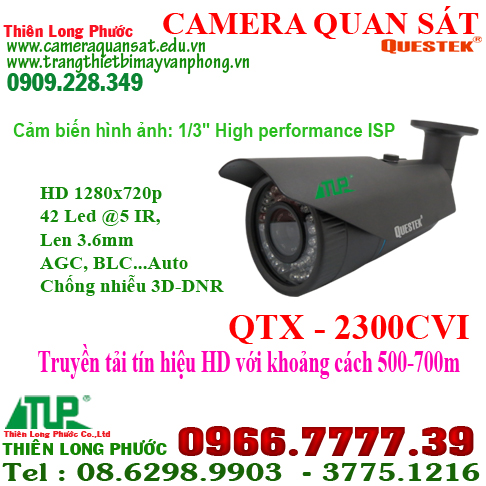 Camera hồng ngoại QTX-2300CVI